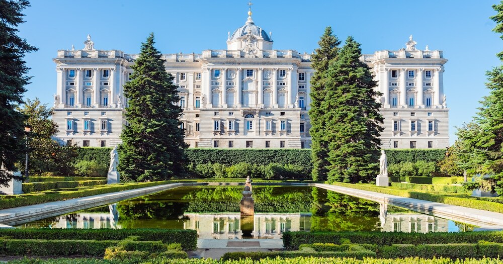 Fachada del Palacio Real de Madrid